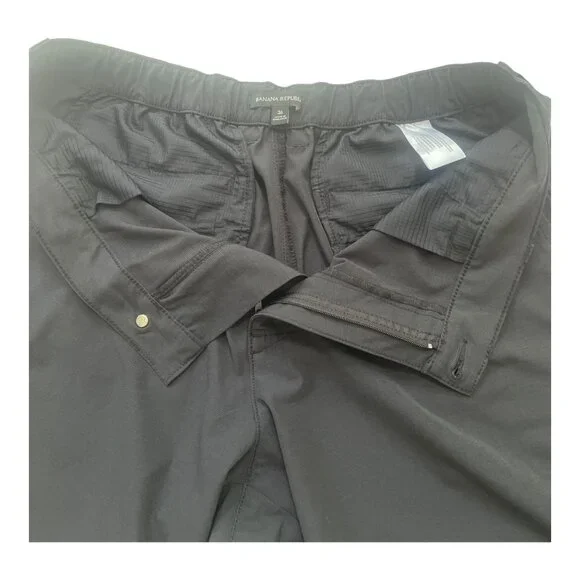 Banana Republic Men's Comfort Flat Front Shorts Black size 36 golf shorts - Picture 9 of 14